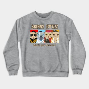 Skinny Catzzz | What's your Persona? Crewneck Sweatshirt